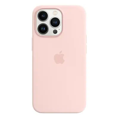 Apple Silicone Case with MagSafe for Apple iPhone Pro - Chalk Pink