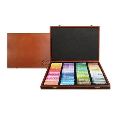 Mungyo Gallery Soft Oil Pastels Wood Box Set Of - Assorted Colors (mopv-72w)