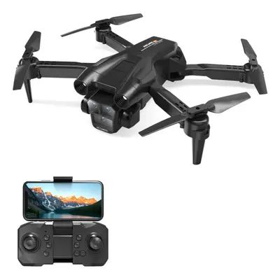 (4k -1 battery) Remote Control Drone With Camera 4k Dual Camera 4-sided Obstacle Avoidance Optic