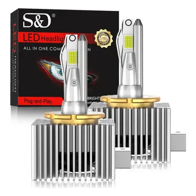 (D3S/D3R) 2pcs D1s D3s Led Headlight Led Hid D2s D4s D5s D8s Canbus D1r D2r D3r D4r D5r D8r Xeno