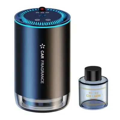 (A) Smart Car Air Freshener Essential Oil Diffuser Nano Atomization Auto On/off Rechargeable Aut