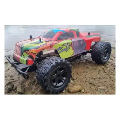 2.4GZ Monster Truck Radio Remote Control Car 25km/h Off Road 1/10