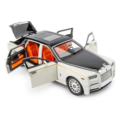 (white, 1/18-Size:29*10.2*7.5cm) 1/18 Rolls-royce Phantom Model Car Alloy Diecast Collectible Pu