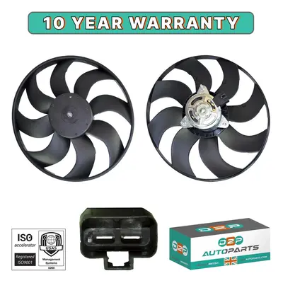 RADIATOR COOLING FAN WITH MOTOR FOR VAUXHALL/OPEL CORSA & CORSAVAN.