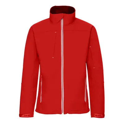 (3XL, Classic Red) Russell Mens Bionic Softshell Jacket