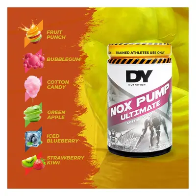 (Cotton Candy) Dorian Yates NOX Pump Ultimate 400g Pre Workout