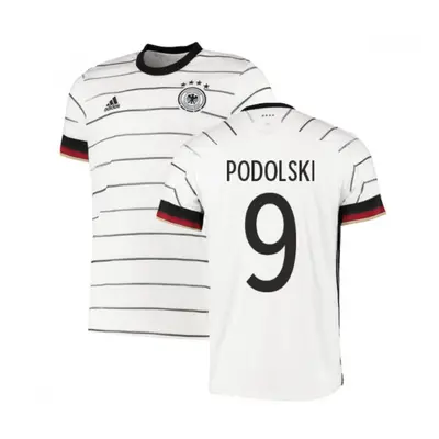 (S) Germany Home Adidas Football Shirt (PODOLSKI 9)