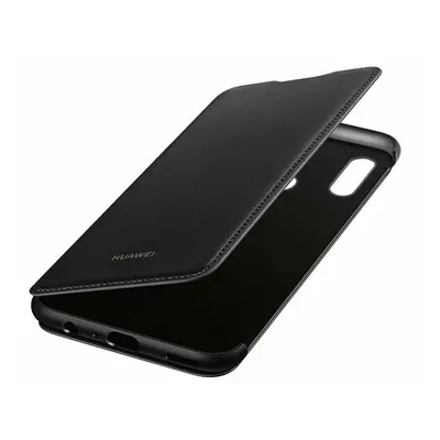 Official Huawei P Smart Flip Wallet Cover Case - Black