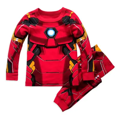 Marvel Iron Man Costume PJ PALS for Boys Size Multicolored