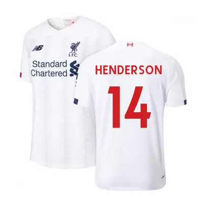 (L) Liverpool Away Football Shirt (Henderson 14)