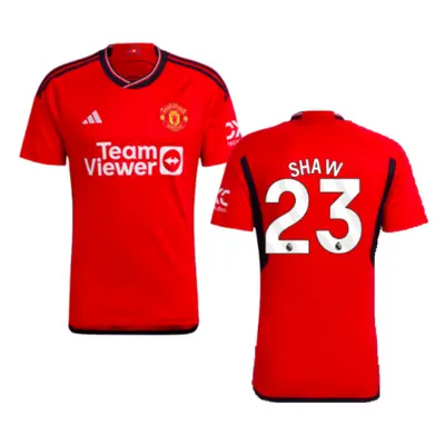 (XS) Man Utd Home Shirt (Shaw 23)