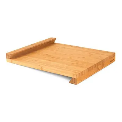 Salter BW07176 Bamboo Chopping Board, Worktop Protector with Lip, 38cm, Durable Meat Cutting Boa