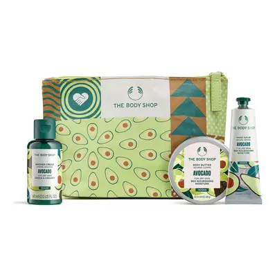 Rich & Creamy Avocado Mini Gift Set - Shower Cream + Body Butter + Hand Balm