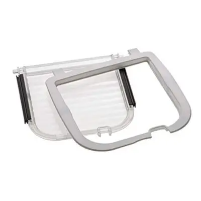 spare cat and dog flap cm transparent