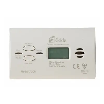 Carbon Monoxide Alarm Digital Display 7Dcoc By Kidde