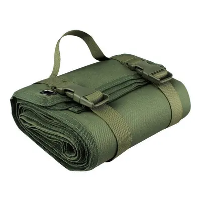 (Green) Tactical Shooting Mat Roll Up Training Shooters Pad Waterproof Nylon Folding Mat For Out