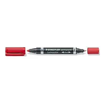 Staedtler Double Tip Permanent Marker - Red