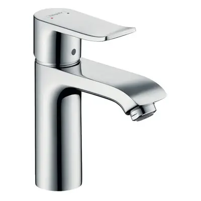 hansgrohe Metris Modern Upgrade Easy Install 1-Handle 7-inch Tall Bathroom Sink Faucet in Chrome