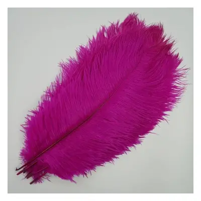 (rose, 45-50cm 18-20inch) 10pcs /lot New Colored Ostrich Feathers For Crafts White Black Feather