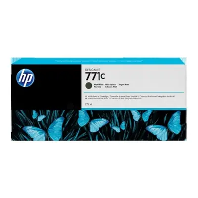 HP B6Y07A (771C) Ink cartridge black matt, 775ml