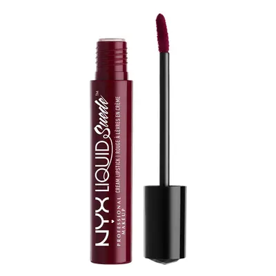 NYX PROFESSIONAL MAKEUP Liquid Suede Cream Lipstick - Vintage (Plum Wi