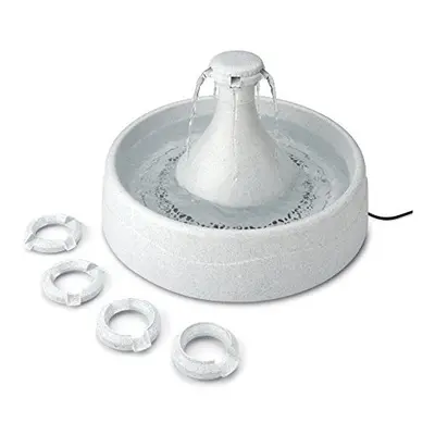 Drinkwell Adjustable Plastic Pet Fountain, BPA-Free Drinking Fountain for Cats and Dogs, No Spla