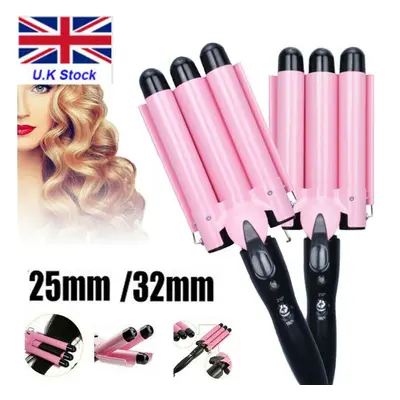 (32MM) Hair Curler Barrel Hair Waver Curling Iron