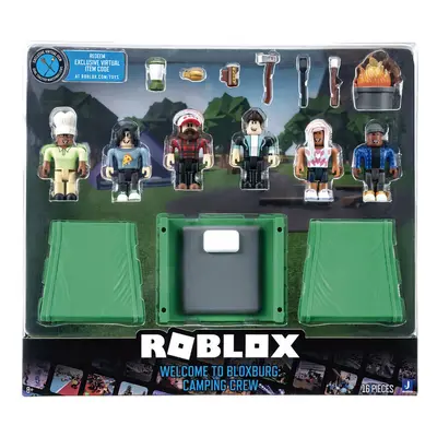 Jazwares Roblox Camping Crew Welcome To Bloxburg Pack Figures