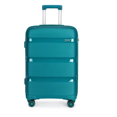 (blue/green, inch) 20/24/28 Inch PP Hard Shell Suitcase With TSA Lock