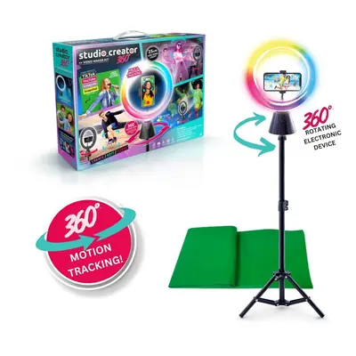 360 Video Maker Kit, motion tracking, LED Ring Light, Green Screen, TikTok, Youtube, Influencers