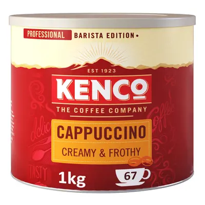 Cappuccino Instant Coffee 1kg - Tin 1kg (Pack of 1)