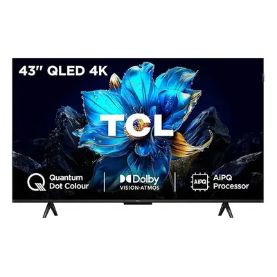 TCL 43P7K-UK 43" QLED 4K Ultra HD HDR Google TV