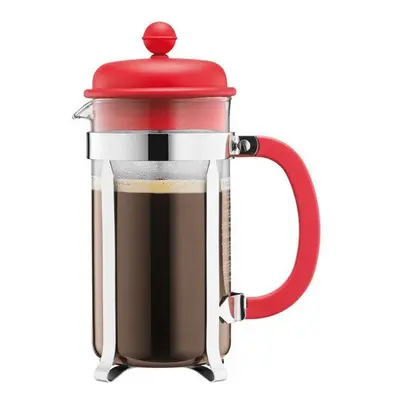 BODUM Caffettiera Cup French Press Coffee Maker, Red, 1.0 l, oz