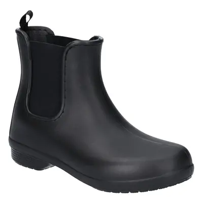 (5, Black/Black) Crocs Womens/Ladies Freesail Chelsea Boot