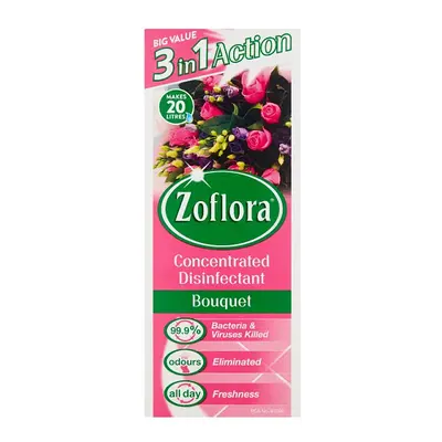 Zoflora in Action Concentrated Disinfectant Bouquet 500ml (Case of 12)