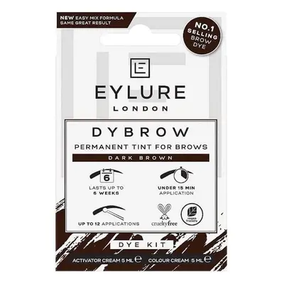 Eylure DYBROW Eyebrow Dye Kit, Dark Brown