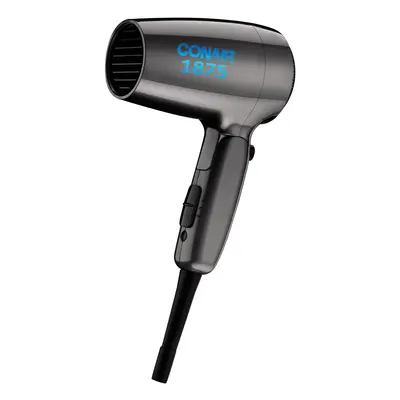 Conair Travel Hair Dryer with Dual Voltage 1875W Compact Hair Dryer with Folding Handle Travel B