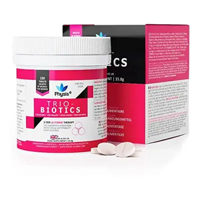 Physis Oral Probiotics for Women | Tablets | Thrush, Cystitis, UTI & Bacterial Vaginosis Treatme