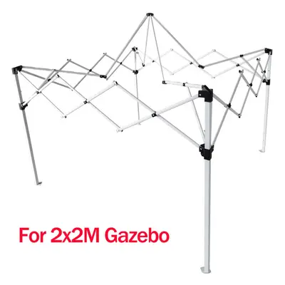 (For 2x2m Pop Up Gazebo) GreenBay Metal Gazebo Frame for Pop Up Gazebo Outdoor Garden Canopy Mar