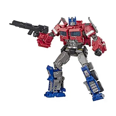 Transformers Toys Studio Series Voyager class Bumblebee Movie Optimus Prime Action Figure - Ages