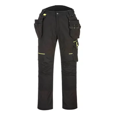 (48, Black) Portwest Mens WX3 Workwear Eco Stretch Holster Trouser