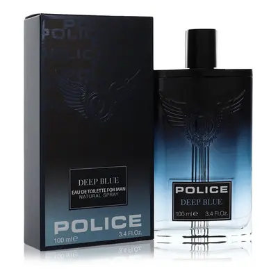 Police Deep Blue by Police Colognes Eau De Toilette Spray 3.4 oz