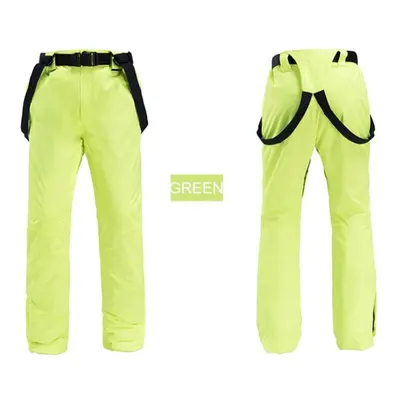 (green, XL) Fashion Ski Pants Snowboard Pants Sallopettes Ski Snowboard Tbf Snow Sallopetts Ski