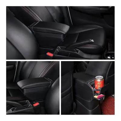 (black) Car Armrest For Suzuki Sx4 Armrest Retrofit Storage Box Car Accessories Retractable