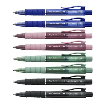 Ballpoint Pen Poly Ball View XB Set of