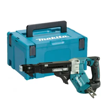 Makita DFR551Z-MAKPAC LXT 18v Brushless Auto Feed Screwdriver Li-Ion Bare + Case