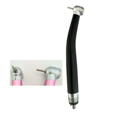 (Black color hole) Dental High Speed Hnadpiece Push Button Standard Head 2/4 Holes Air Turbine S