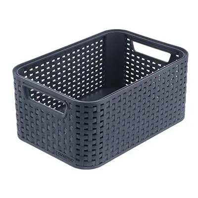 CURVER Style - storage boxes & baskets (Storage basket, Grey, Rattan, Monotone, Bathroom, Bedroo