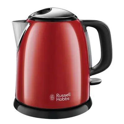 Russell Hobbs electric kettle L W Black, Red