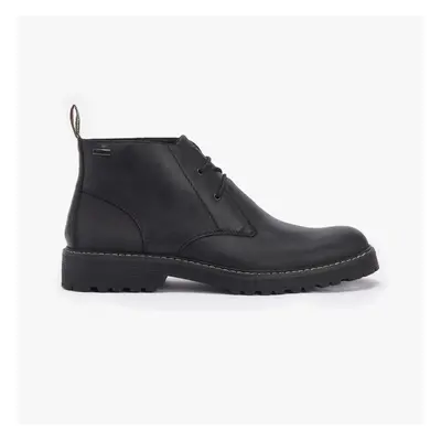 (UK 10, Black) Barbour MAXWELL Mens Chukka Boots Black